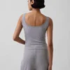 Mini-Ripp-Spitzen-Henley-Pyjama-Oberteil