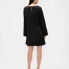 Mini-Shift-Kleid mit U-Boot-Ausschnitt