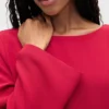 Mini-Shift-Kleid mit U-Boot-Ausschnitt