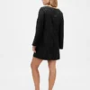 Mini-Shift-Kleid mit U-Boot-Ausschnitt