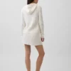 Mini-Skort aus 100 % Baumwolle im Zopfmuster