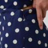 Mini-Skort aus Leinenmischung