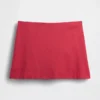 Mini-Skort aus Leinenmischung