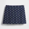 Mini-Skort aus Leinenmischung