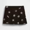 Mini-Skort aus Leinenmischung