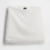 Mini-Skort aus Leinenmischung mit Spitzenbesatz
