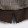 Mini-Skort mit Fischgrätenmuster
