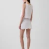Mini-Skort mit Lochstickerei