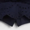 Mini-Skort mit Lochstickerei
