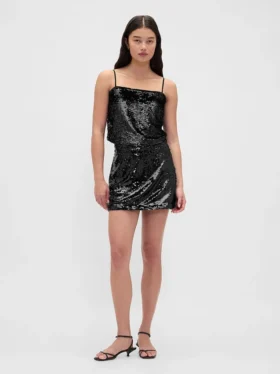 Mini-Skort mit Pailletten