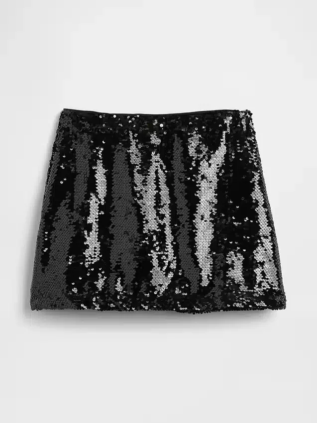 Mini-Skort mit Pailletten