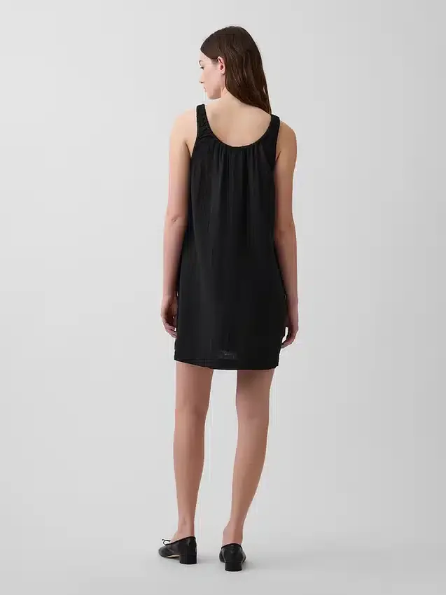 Minikleid mit Knopfleiste vorne