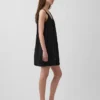 Minikleid mit Knopfleiste vorne