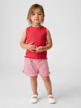 Mix & Match-Shorts mit Rüschen zum Hineinschlüpfen für Baby & Kleinkind