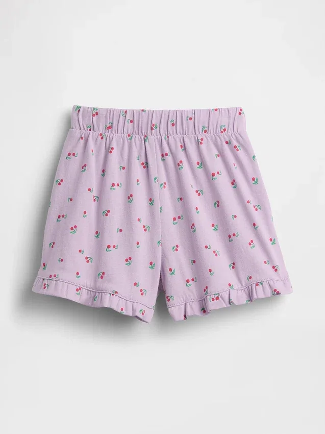 Mix & Match-Shorts mit Rüschen zum Hineinschlüpfen für Baby & Kleinkind