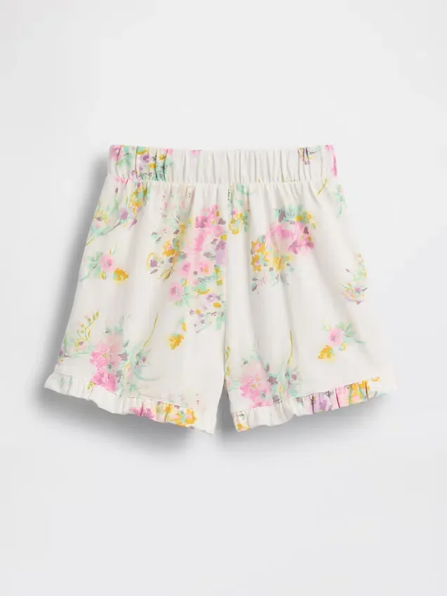 Mix & Match-Shorts mit Rüschen zum Hineinschlüpfen für Baby & Kleinkind