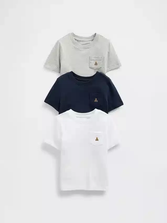 Mix & Match-T-Shirt für Baby & Kleinkind (3er-Pack)