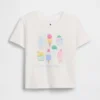 Mix & Match-T-Shirt mit Aufdruck für Baby & Kleinkind