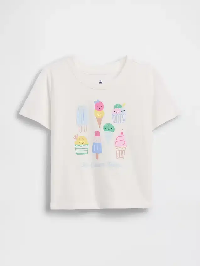 Mix & Match-T-Shirt mit Aufdruck für Baby & Kleinkind