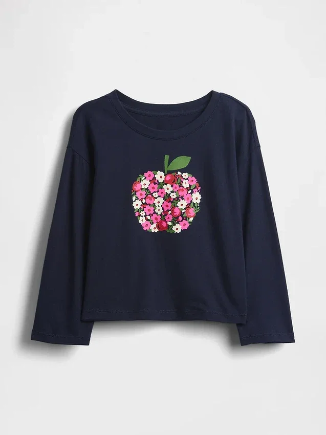 Mix & Match-T-Shirt mit Aufdruck für Baby & Kleinkind