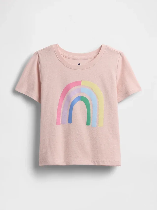 Mix & Match-T-Shirt mit Aufdruck für Baby & Kleinkind