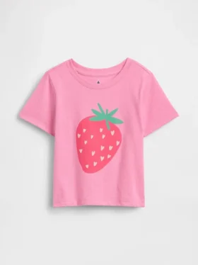 Mix & Match-T-Shirt mit Aufdruck für Baby & Kleinkind