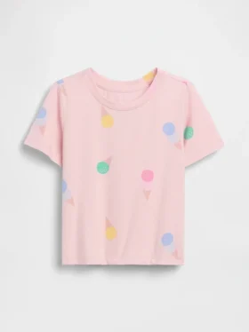 Mix-&-Match-T-Shirt mit Aufdruck für Baby & Kleinkind
