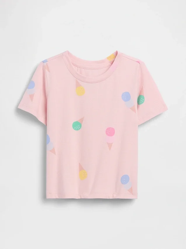 Mix-&-Match-T-Shirt mit Aufdruck für Baby & Kleinkind