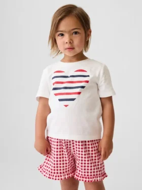 Mix & Match-T-Shirt mit Aufdruck für Baby & Kleinkind
