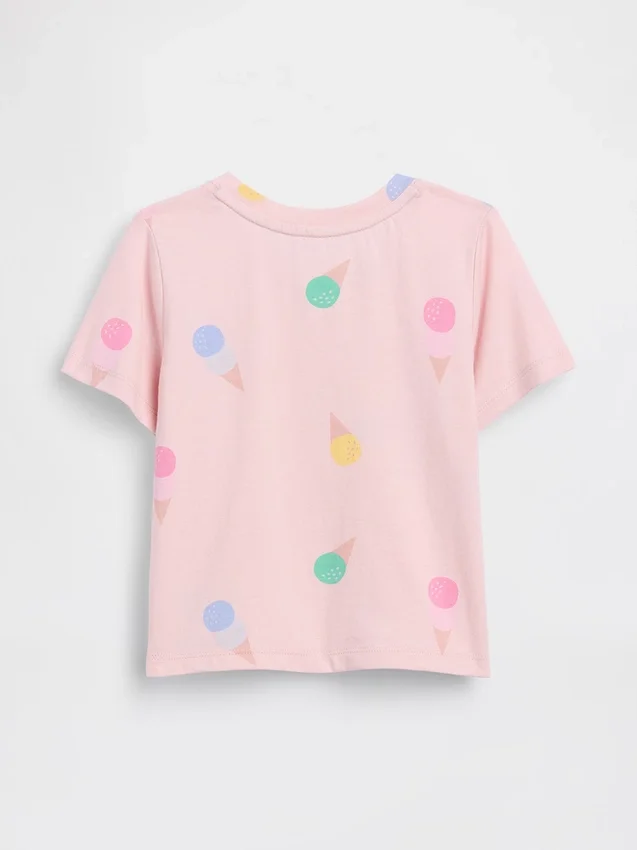 Mix-&-Match-T-Shirt mit Aufdruck für Baby & Kleinkind