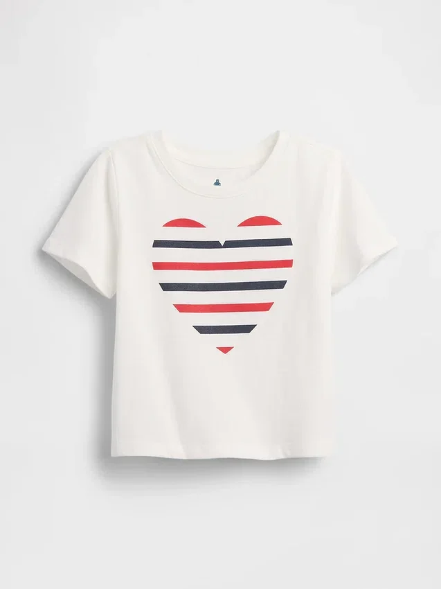 Mix & Match-T-Shirt mit Aufdruck für Baby & Kleinkind