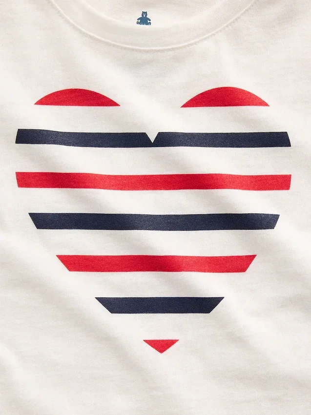 Mix & Match-T-Shirt mit Aufdruck für Baby & Kleinkind