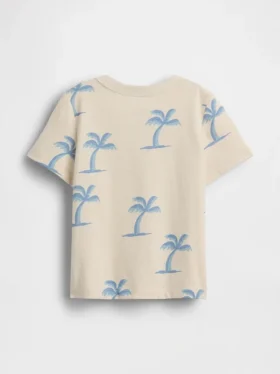 Mix-&-Match-T-Shirt mit Aufdruck und Tasche für Baby & Kleinkind