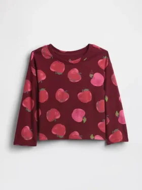 Mix & Match-T-Shirt mit überschnittenen Schultern für Baby & Kleinkind