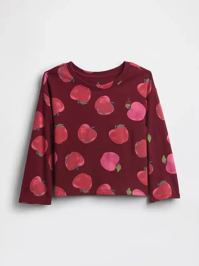 Mix & Match-T-Shirt mit überschnittenen Schultern für Baby & Kleinkind