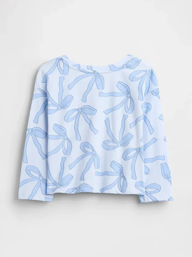 Mix & Match-T-Shirt mit überschnittenen Schultern für Baby & Kleinkind