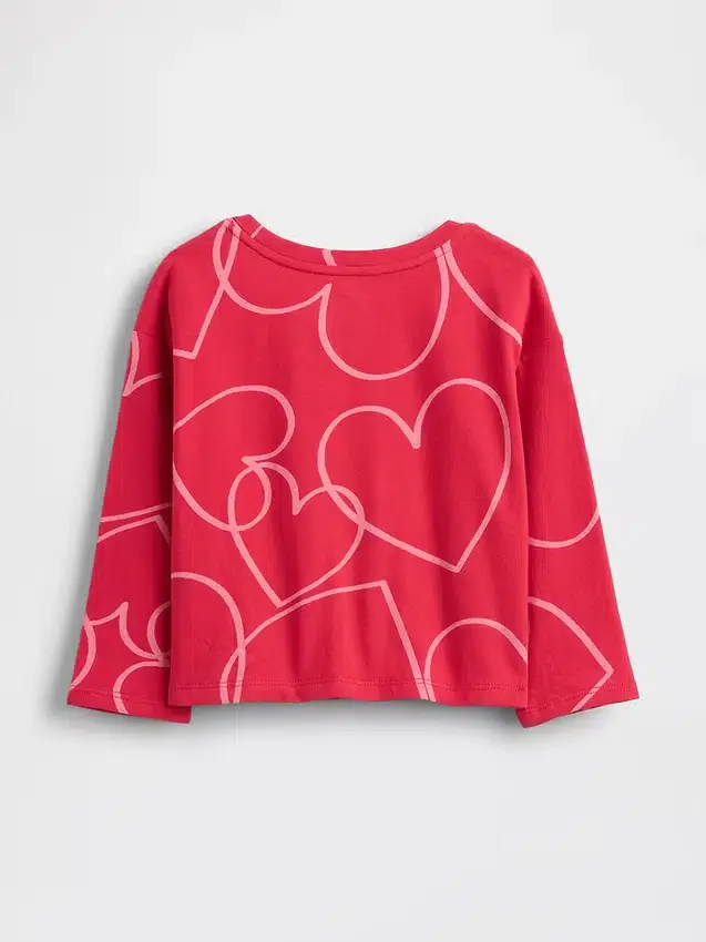 Mix & Match-T-Shirt mit überschnittenen Schultern für Baby & Kleinkind