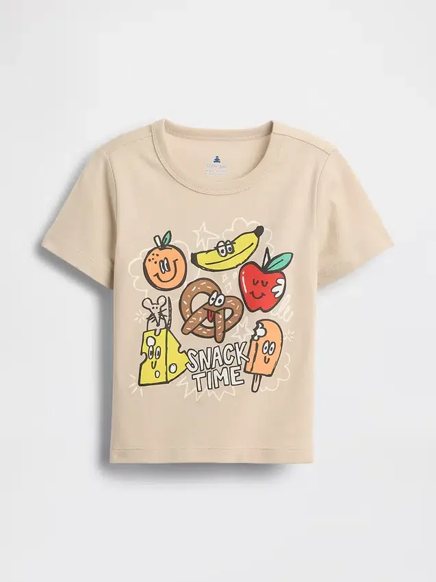 Mix & Match-T-Shirt mit Grafik für Baby & Kleinkind