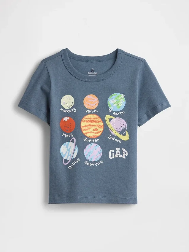 Mix & Match-T-Shirt mit Grafik für Baby & Kleinkind