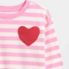 Mix & Match-T-Shirt mit Herztasche für Baby & Kleinkind