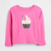 Mix & Match-T-Shirt mit lässigem Aufdruck für Baby & Kleinkind