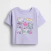 Mix & Match-T-Shirt mit lässigem Aufdruck für Baby & Kleinkind
