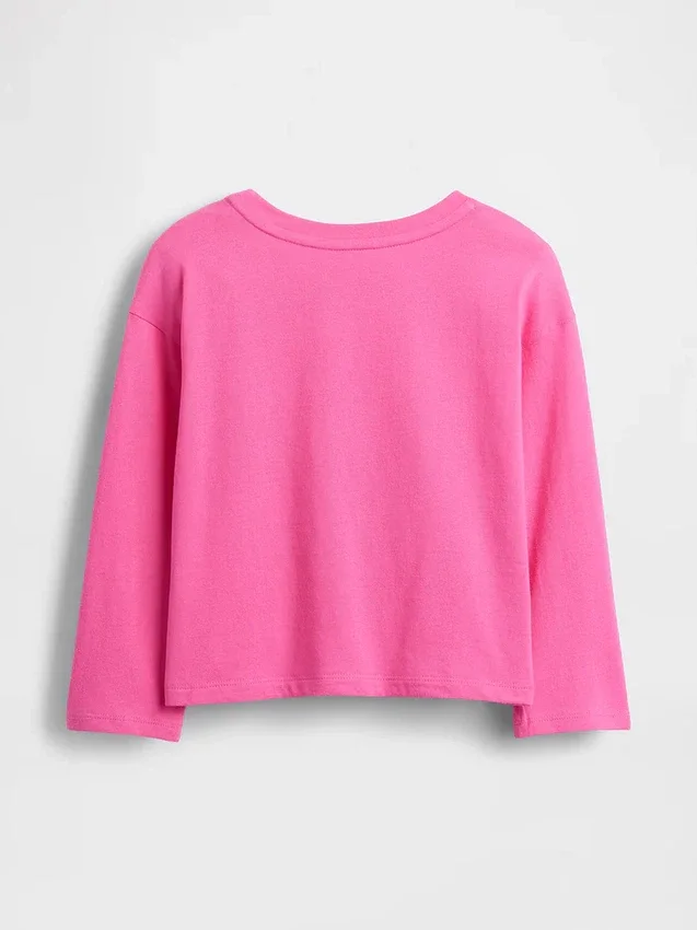 Mix & Match-T-Shirt mit lässigem Aufdruck für Baby & Kleinkind