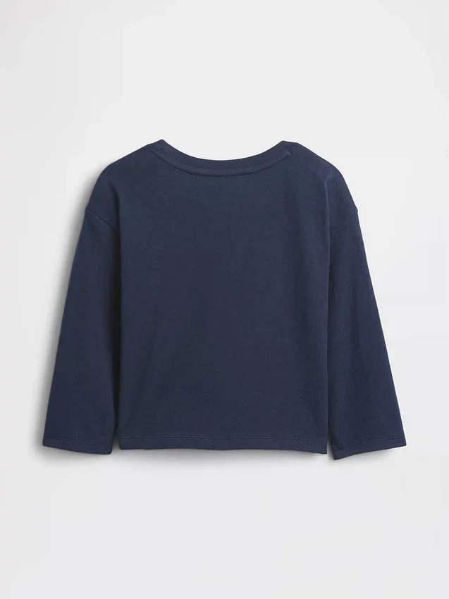 Mix & Match-T-Shirt mit lässigem Aufdruck für Baby & Kleinkind