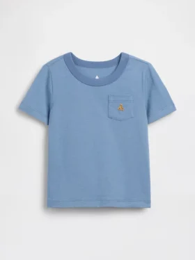 Mix & Match-T-Shirt mit Tasche für Baby & Kleinkind