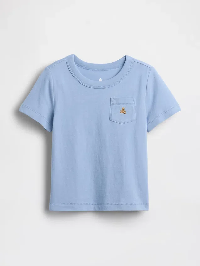 Mix & Match-T-Shirt mit Tasche für Baby & Kleinkind