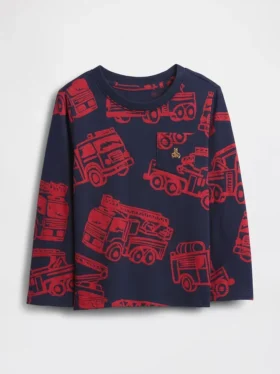 Mix & Match-T-Shirt mit Tasche für Baby & Kleinkind
