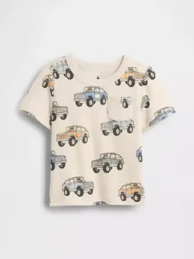 Mix & Match-T-Shirt mit Tasche für Baby & Kleinkind