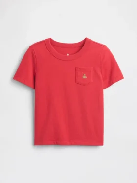 Mix & Match-T-Shirt mit Tasche für Baby & Kleinkind