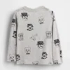 Mix & Match-T-Shirt mit Tasche für Baby & Kleinkind